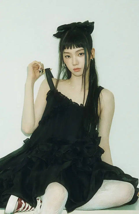 aespa Karina Converse goddess photoshoot GQ magazine transfer