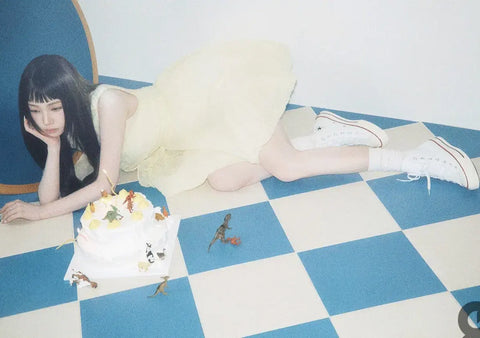 aespa Karina Converse goddess photoshoot GQ magazine transfer