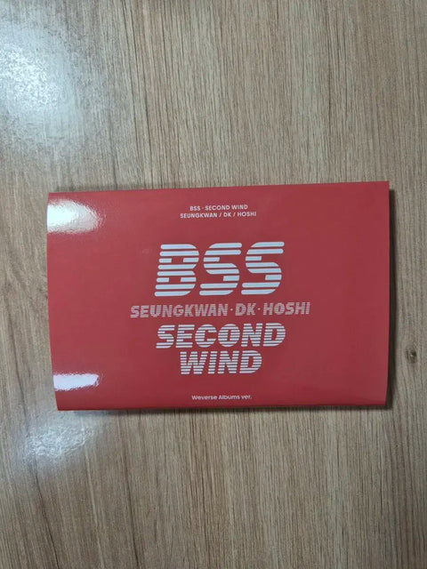 BSS Second Wind Weverse Album Seungkwan Photocard Seventeen