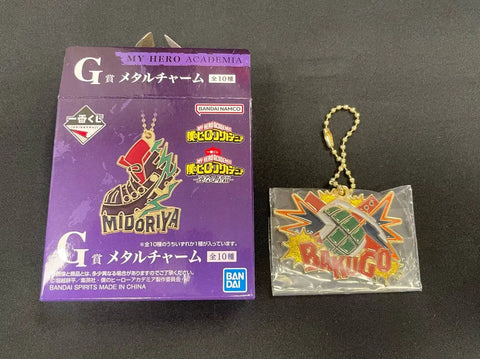 My Hero Academia Bakugo Metal Charm