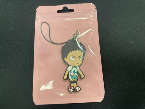 Haikyu!! Ichiban Kuji G Prize Iwaizumi Rubber Strap Keychain