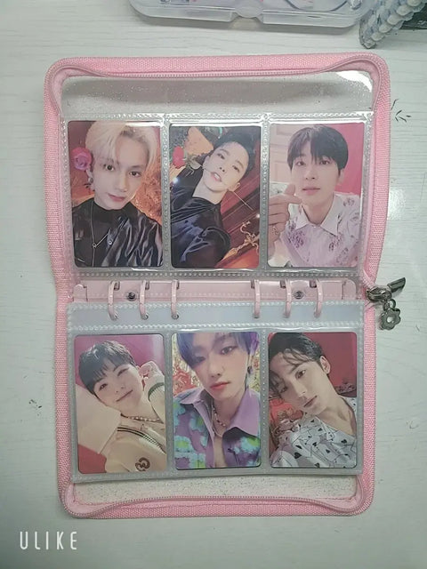 Seventeen photocard and 3-pocket binder bulk transfer