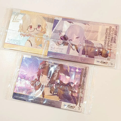 Blue Archive Card Wafers 2 Utaha Hibiki Kotori Engineering Club Set
