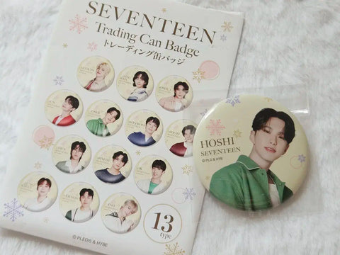 Seventeen Japan Seven-Eleven Can Badge Hoshi