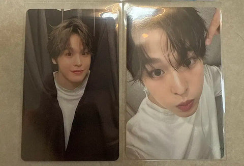 NCT WISH Riku photocard sig trading card all together