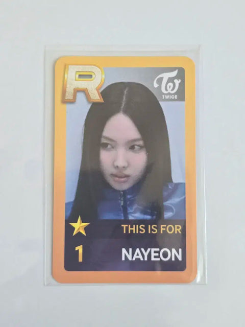 TWICE THIS IS FOR World Tour Incheon Superstar JYPNATION Event Photocard Nayeon