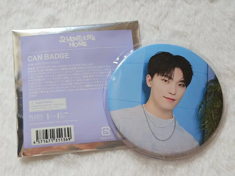 SEVENTEEN Japan Can Badge HOME Dino