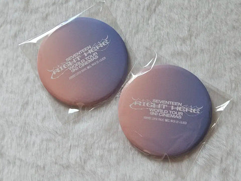 SEVENTEEN CGV Special Right Here Pin Badge Whole Set Transfer/Sale