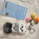 SEVENTEEN Jun open/close/sleep keyring