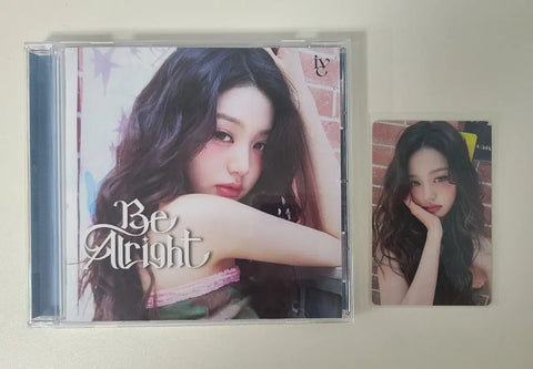 IVE B-side track "Be Alright" Wonyoung Tower Records exclusive + Solo Jacket Version Unsealed Album