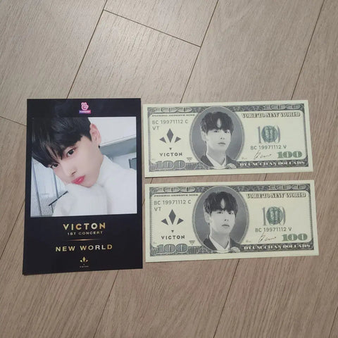 VICTON Victon Choi Byungchan Byungchan concert kiosk printed photos dollar goods