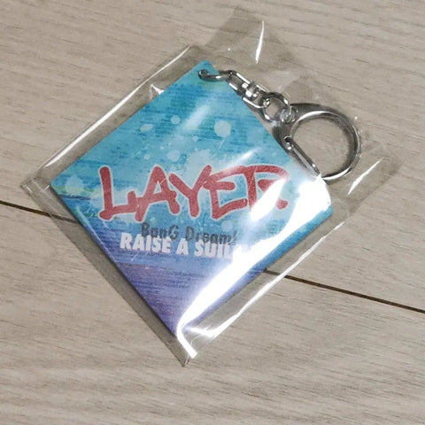 BanG Dream! RAS Purchase Bonus LAYER Wakana Rei Acrylic Keychain