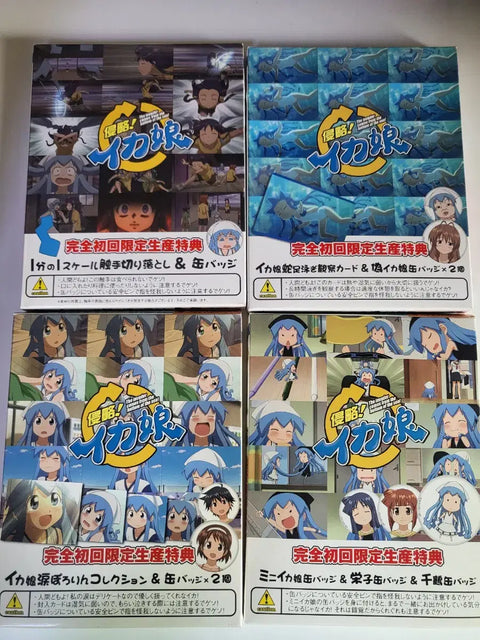 Khuyến mãi gói tặng kèm đĩa Blu-ray DVD Squid Girl