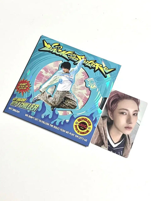 NCT Dream BTTF Digipack Haechan version + Renjun photocard transfer Back to the Future