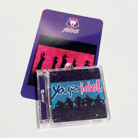 K-Pop Demon Hunters Lion Boys Your Idol Concept CD Miniature Keyring