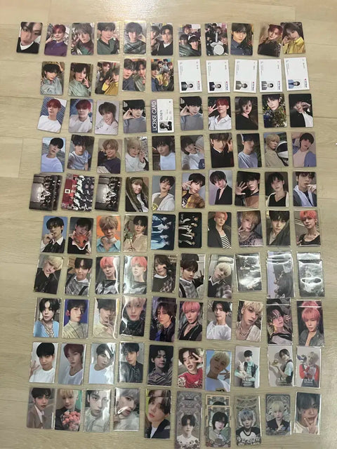 TXT (Tomorrow X Together) former member photocard 115 pieces, selling as a set for 250,000 won.