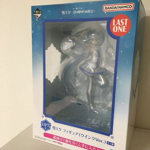 Last One Prize Hatsune Miku Snow Figure Yuki Miku Figure