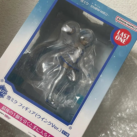 Last One Prize Hatsune Miku Snow Figure Yuki Miku Figure