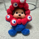 Móc khóa hợp tác Monchhichi Myakumyaku Osaka Expo phiên bản giới hạn