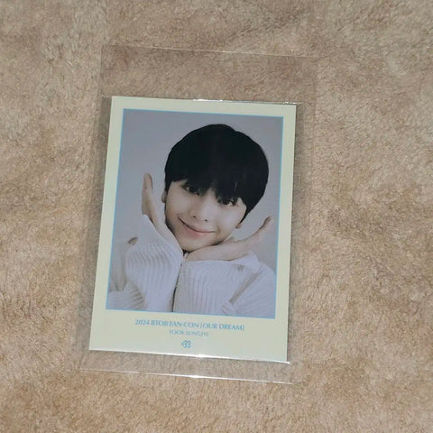 BTOB Fan Concert Yook Sung-jae ID Card _BTOB