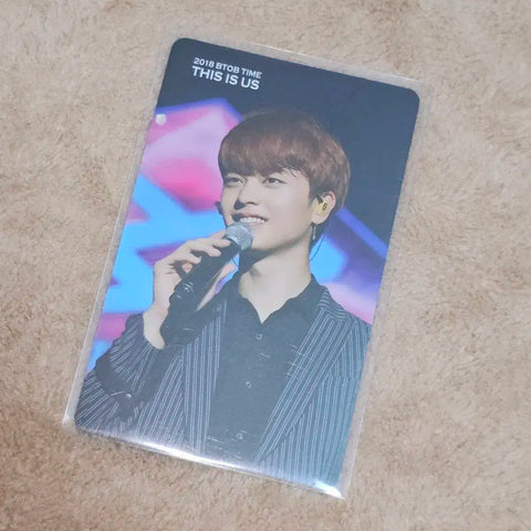 Yook Sungjae BTOB Summer Concert Photobook Photocard