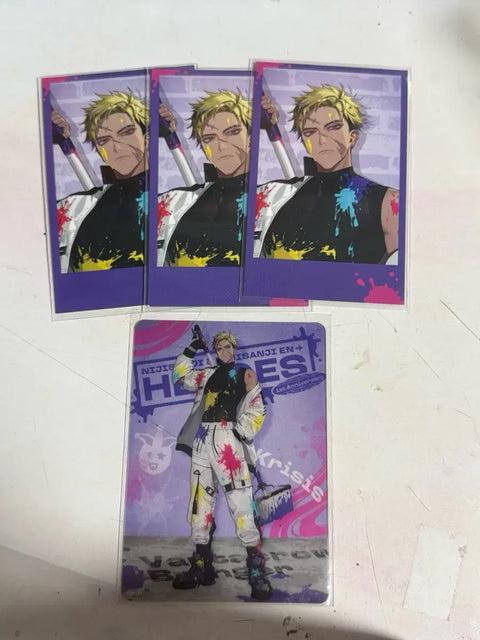 Ventacrowbringer Heroes 1st Anniversary Clear Card + Cheki Bundle