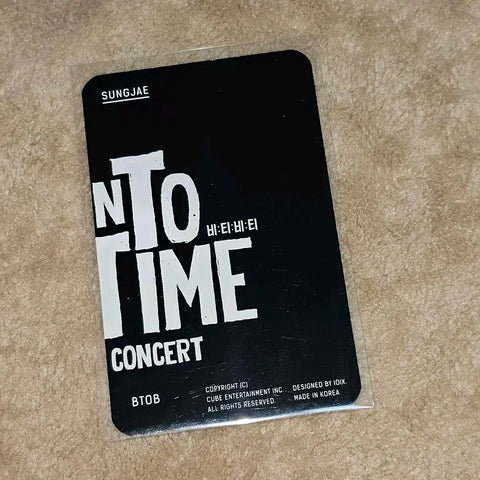2015 BTOB Yook Sung-jae photocard _ BTOB
