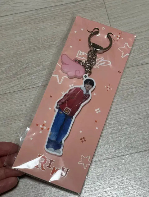 NCT Wish Login Japan Tour Goods MD Wing Keyring Transfer