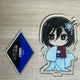 Attack on Titan Collaboration Cafe Hyakki Yagyō Series Character Acrylic Stand Mikasa