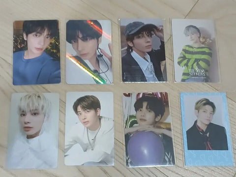 TXT Taehyun photocards 8 pieces in bulk Deja Vu album photocards, Lucky Draw, Shabatu, Yeonjun, Soobin, Tomorrow