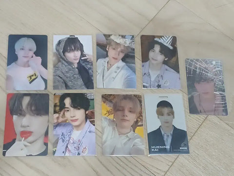 TXT Huening Kai photocard 9pcs bundle Moa Zone Deja Vu Lucky Draw POB Hybe Insight