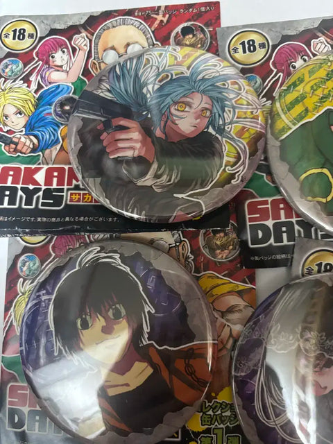 Sakamoto Days Can Badge Bundle