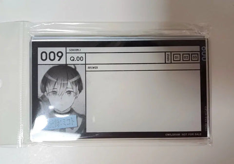 Thẻ thẩm vấn Milgram Mikoto