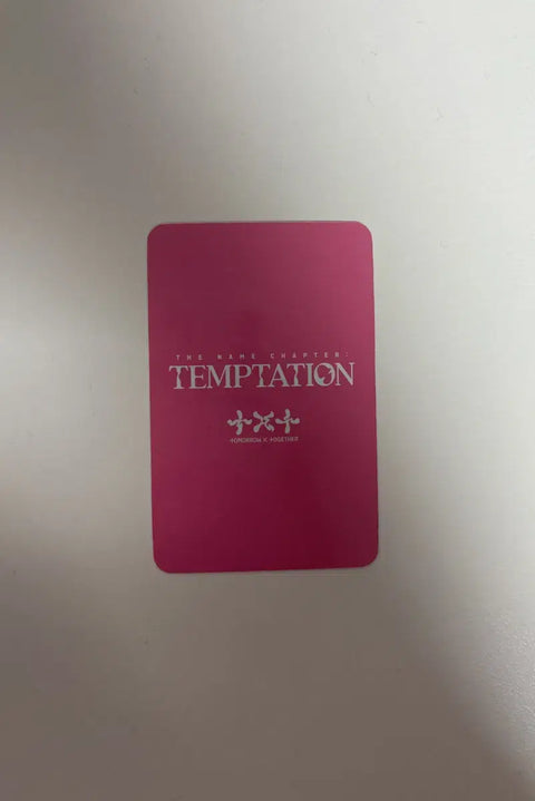 TXT Dima Mu Yeonjun Temptation photocard
