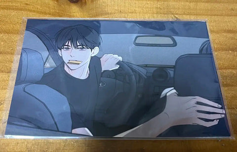 Young-oh, Garbage Time unofficial goods postcard
