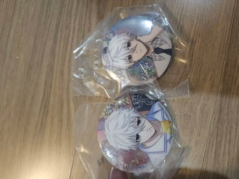 Blue Lock Ichiban Kuji Can Badge 2 Types White Hair