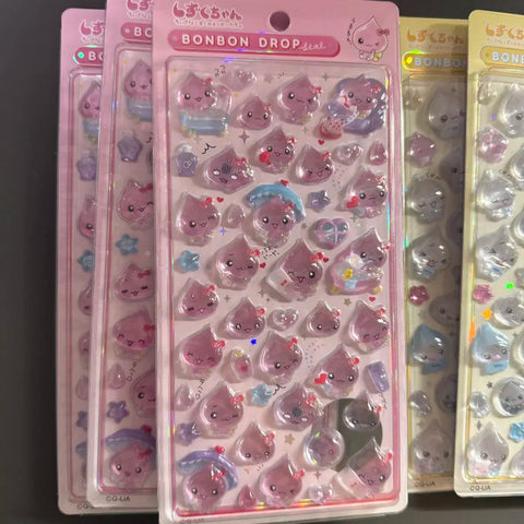 Shizuku-chan BongBong Drop Pink Transfer Gacha Doll