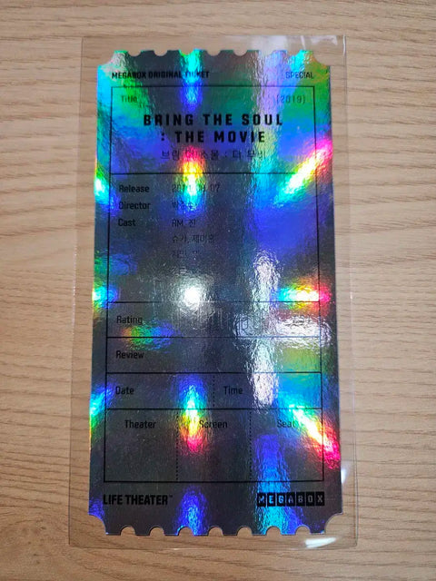 BTS Bring the Soul Movie Original Ticket
