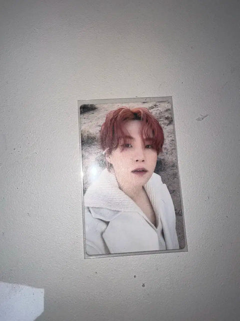 BTS Portfolio Me Myself Photobook Yoongi Photocard