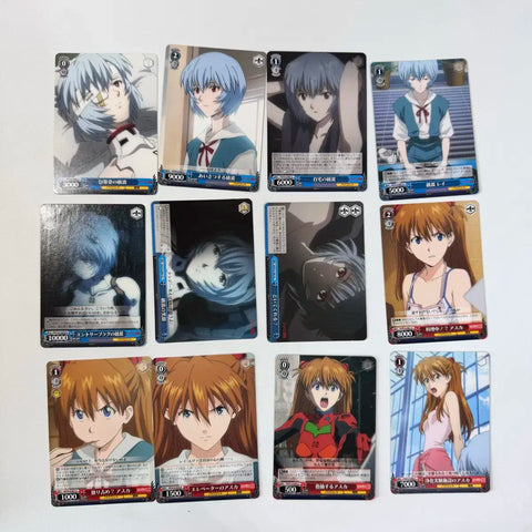 Evangelion Rebuild Weiss Schwarz 70 cards no duplicates