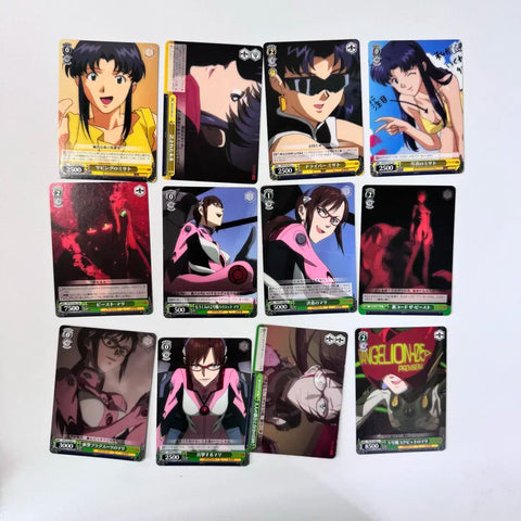 Evangelion Rebuild Weiss Schwarz 70 cards no duplicates