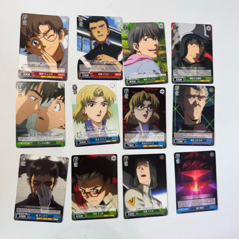 Evangelion Rebuild Weiss Schwarz 70 cards no duplicates