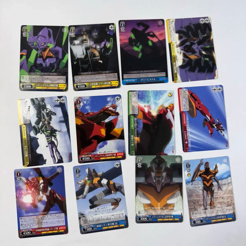 Evangelion Rebuild Weiss Schwarz 70 cards no duplicates