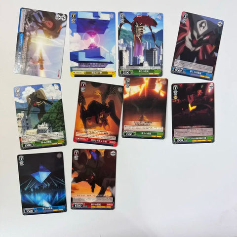 Evangelion Rebuild Weiss Schwarz 70 cards no duplicates