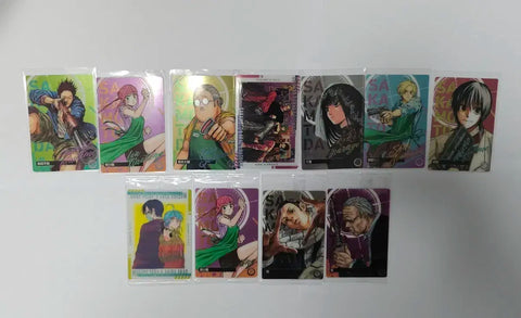 Sakamoto Days Sakadei Wafer Card 11 Cards as a Set for Sale