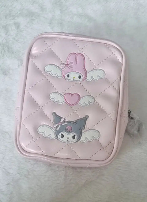 Sanrio Hello Kitty 50th Anniversary Pink Quilted Pouch