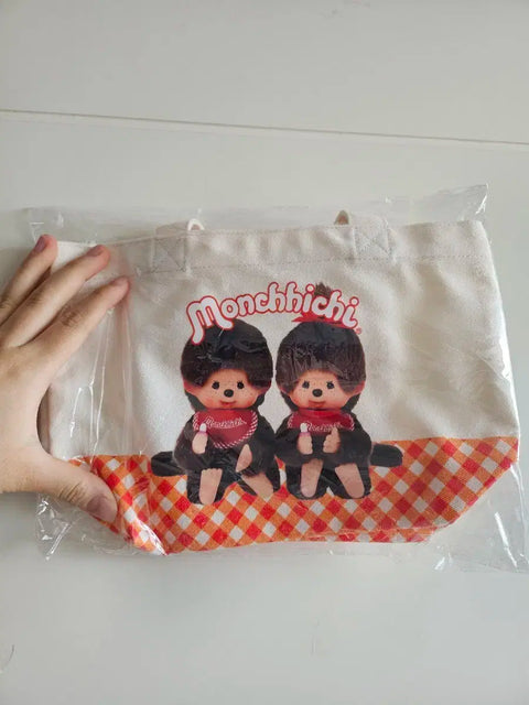 Monchhichi eco bag, new.