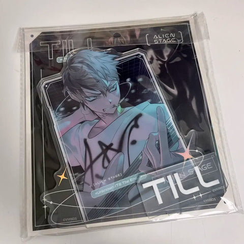 Alien Stage Square Acrylic Stand Teal Unopened