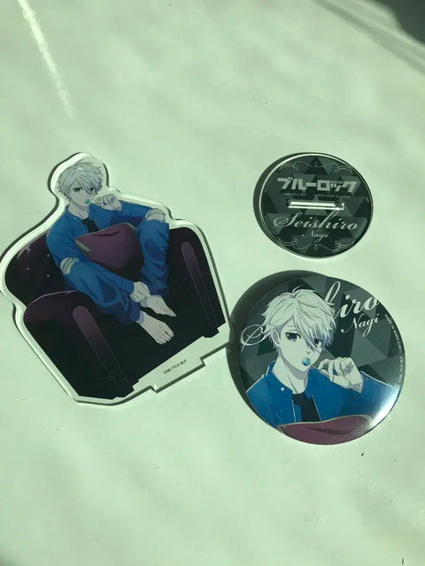 Blue Lock Nagi Seishiro Movie Theater Acrylic Badge