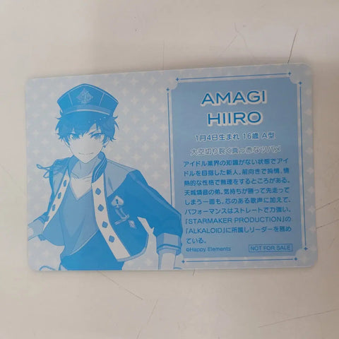 Ensemble Stars Alkaloid Amagi Hiiro Card Summer Fair Bonus